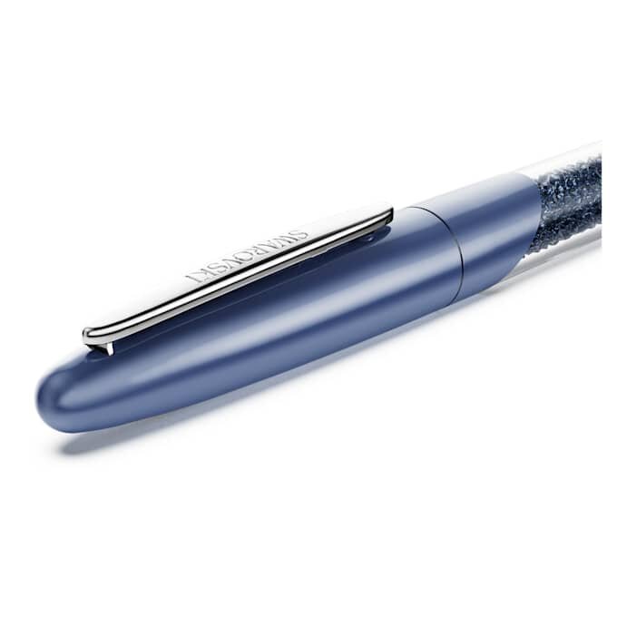 Penna roller Crystalline blu, placcata in cromo Penna roller Crystalline blu, placcata in cromo