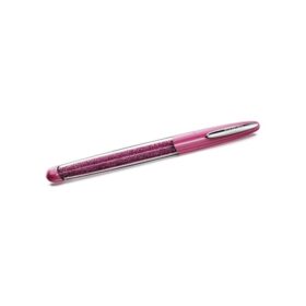 Penna roller Crystalline rosa, cromata