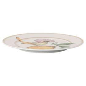 Piatto da pane Idyllia in porcellana, motivo Crystal Print, pigliamosche, multicolore