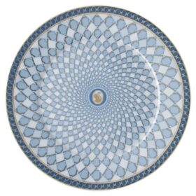 Piatto da pane Signum in porcellana, blu