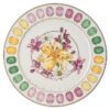 Piatto da portata Idyllia in porcellana, motivo Crystal Print, bouquet, multicolore