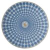 Piatto Signum in porcellana, piccolo, blu