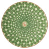 Piatto Signum in porcellana, piccolo, verde