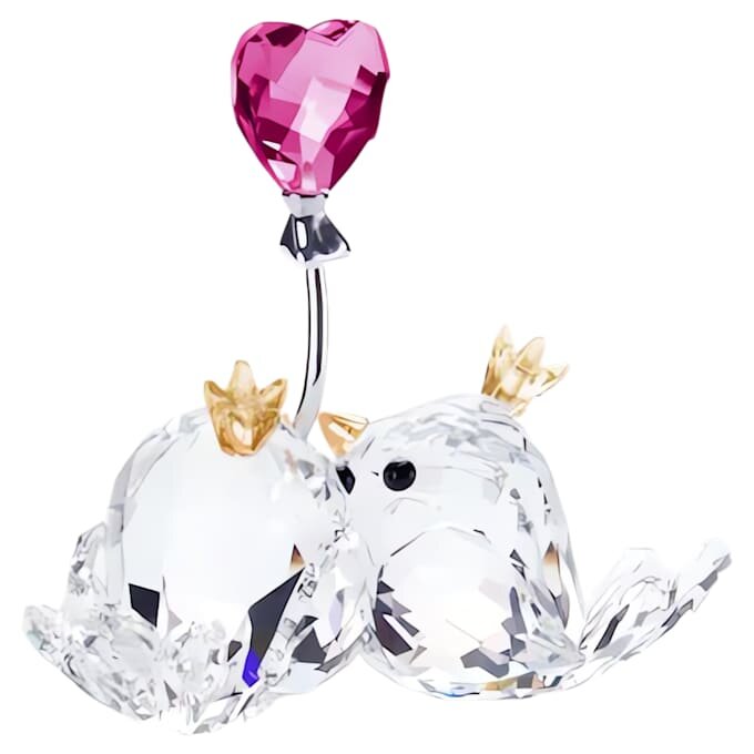 Piccioni d’amore con cuore rosa Piccioni d’amore con cuore rosa