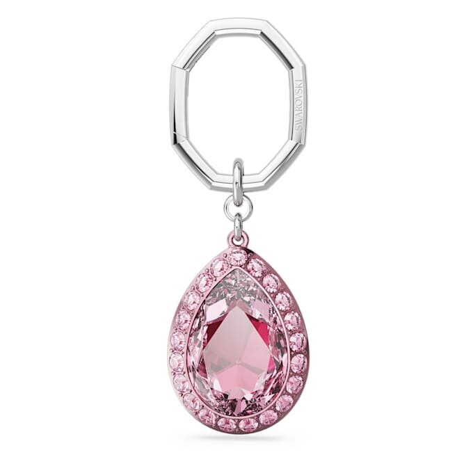 Portachiavi con taglio a pera, rosa Portachiavi con taglio a pera, rosa