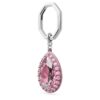 Portachiavi con taglio a pera, rosa Portachiavi con taglio a pera, rosa