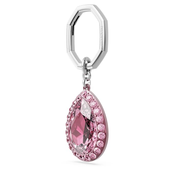 Portachiavi con taglio a pera, rosa Portachiavi con taglio a pera, rosa