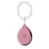 Portachiavi con taglio a pera, rosa Portachiavi con taglio a pera, rosa