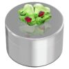 Scatola decorativa Idyllia con trifoglio e coccinella Scatola decorativa Idyllia con trifoglio e coccinella