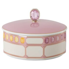 Scatola Idyllia in porcellana, rosa