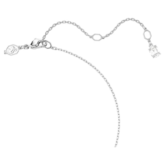 Set Ariana Grande X Swarovski con tagli misti, cuore, bianco, placcato in rodio Set Ariana Grande X Swarovski con tagli misti, cuore, bianco, placcato in rodio