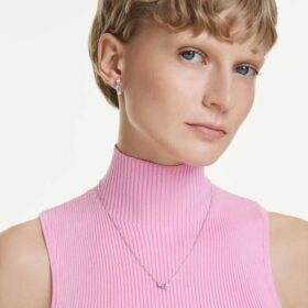 Set Ariana Grande X Swarovski con tagli misti, multicolore, placcato in rodio Set Ariana Grande X Swarovski con tagli misti, multicolore, placcato in rodio
