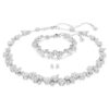 Set Constella con tagli misti, bianco, placcato in rodio Set Constella con tagli misti, bianco, placcato in rodio