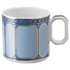 Tazza da caffè espresso Signum con piattino in porcellana, blu Tazza da caffè espresso Signum con piattino in porcellana, blu