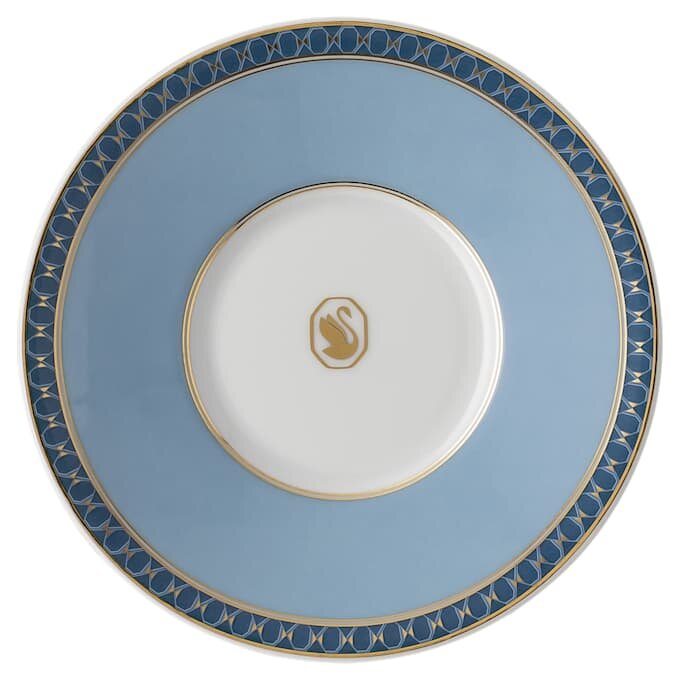 Tazza da caffè espresso Signum con piattino in porcellana, blu Tazza da caffè espresso Signum con piattino in porcellana, blu