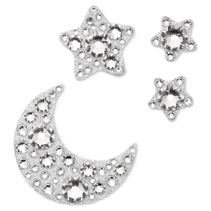 Set di gioielli per il corpo (4), Luna e Stelle, Bianco Set di gioielli per il corpo (4), Luna e Stelle, Bianco