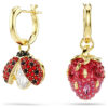 Set di orecchini pendenti Idyllia (3), coccinella, trifoglio, fragola, multicolore, placcati in oro Set di orecchini pendenti Idyllia (3), coccinella, trifoglio, fragola, multicolore, placcati in oro