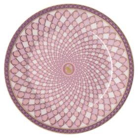 Piatto da pane Signum in porcellana, rosa