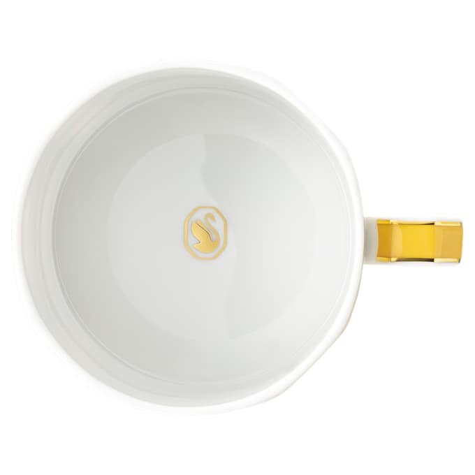 Tazza da tè con piattino Signum in porcellana, gialla Tazza da tè con piattino Signum in porcellana, gialla