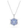 Set “Magic Set Snowflake”, blu, placcato in rodio Set “Magic Set Snowflake”, blu, placcato in rodio