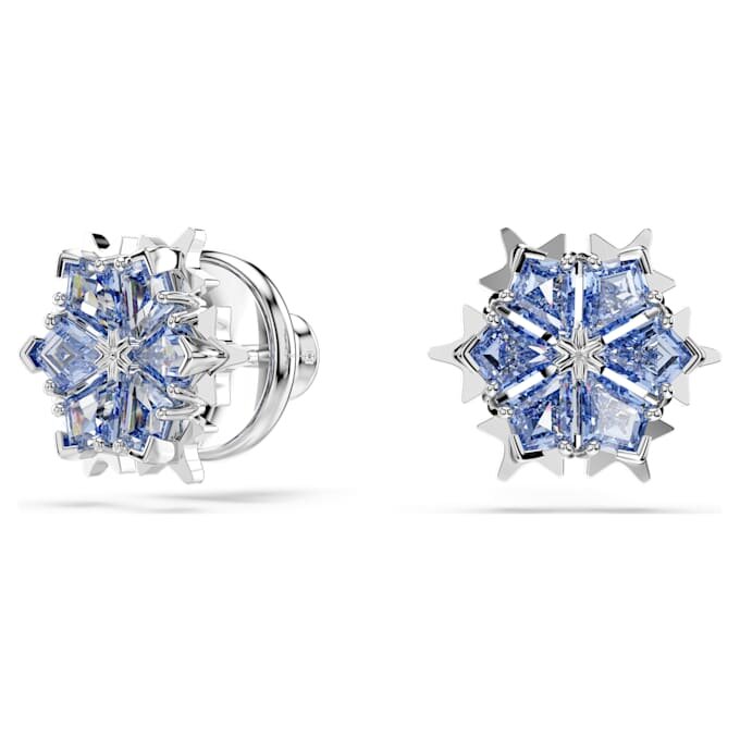 Set “Magic Set Snowflake”, blu, placcato in rodio Set “Magic Set Snowflake”, blu, placcato in rodio
