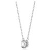 Set Stilla con taglio rotondo, bianco, placcato in rodio Set Stilla con taglio rotondo, bianco, placcato in rodio