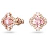 Set Una con tagli misti, trifoglio, rosa, placcato oro rosa Set Una con tagli misti, trifoglio, rosa, placcato oro rosa