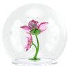 Sfera di vetro Idyllia con ape e fiori