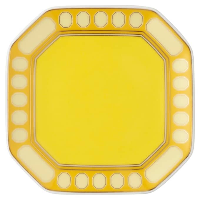 Signum Vide Poche in porcellana, giallo Signum Vide Poche in porcellana, giallo
