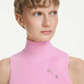 Spilla Ariana Grande X Swarovski con tagli misti, libellula, multicolore, placcata in rodio