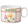 Tazza Combi Idyllia con piattino in porcellana, motivo Crystal Print, bouquet, multicolore