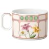Tazza Combi Idyllia con piattino in porcellana, motivo Crystal Print, bouquet, multicolore