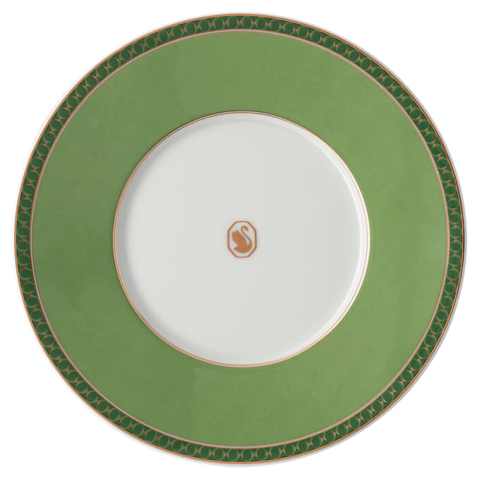Tazza con piattino Signum in porcellana, verde Tazza con piattino Signum in porcellana, verde