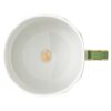 Tazza da tè Signum con piattino in porcellana, verde Tazza da tè Signum con piattino in porcellana, verde