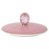 Tazza Idyllia in porcellana, motivo con cristalli, fringuello, rosa Tazza Idyllia in porcellana, motivo con cristalli, fringuello, rosa