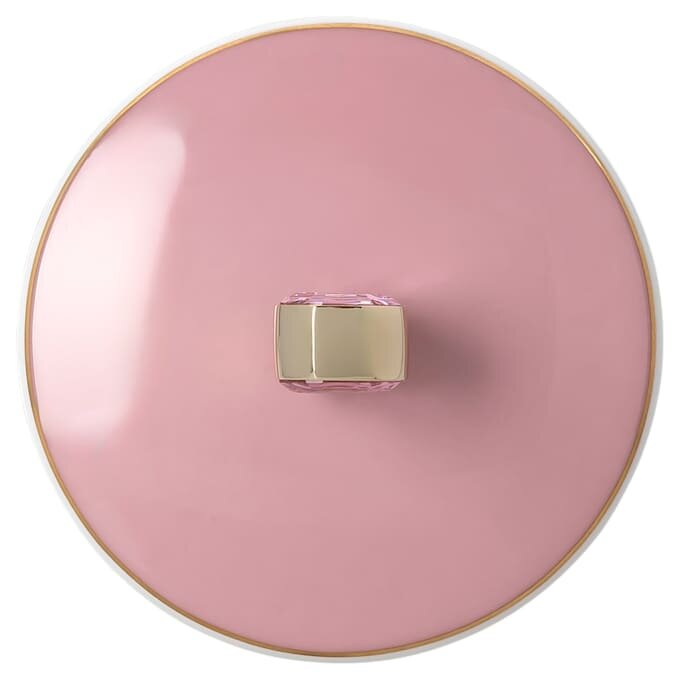 Tazza Idyllia in porcellana, motivo con cristalli, fringuello, rosa Tazza Idyllia in porcellana, motivo con cristalli, fringuello, rosa