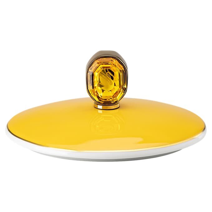 Tazza Signum con coperchio in porcellana, gialla Tazza Signum con coperchio in porcellana, gialla