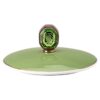 Tazza Signum con coperchio in porcellana, verde