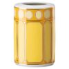 Vaso Signum in porcellana, piccolo, giallo Vaso Signum in porcellana, piccolo, giallo