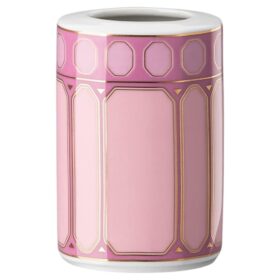 Vaso Signum in porcellana, piccolo, rosa