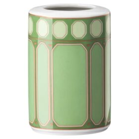 Vaso Signum in porcellana, piccolo, verde
